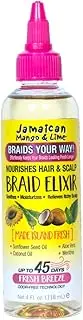 Jamaican Mango & Lime Braid Elixir Braiding Oil 118mL(4oz)
