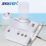 Dental Ultrasonic Piezo Scaler with Handpiece Tips 2 Bottles fits Woodpecker EMS