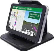 iSaddle Dashboard GPS Mount Holder - Universal Dashbaord Phone Tablet PC Navigation Holder for Garmin Nuvi Tomtom iPhone iPad Galaxy Yoga Android Fits 4.3"-9.6" GPS & Smartphone Friction Mount Holder
