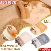 Cat Nest Sleeping Bag,Cat WinterWarm Sleeping Bag,Indoor Cat Soft Plush Bed #C