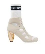 Logo boots 39.5 Nude