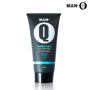 MAN-Q 海泥磨砂洗面乳100ml