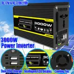 高品質汽車 500W 電源逆變器 12V 到 AC 220V/110V 修改波轉換器