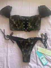 beach bunny everly bikini size S