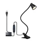Tomshine 5W 24LEDs Table Desk Reading Beside Clamp CLip Q5V0