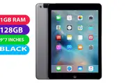 Apple iPad AIR Cellular (128GB, Black) - Refurbished (Excellent)