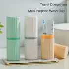 Plastic Brushing Cup Tooth Brush Box Toothbrush Cup New Toothbrush Box