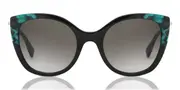 Longchamp LO636S 001 Women’s Sunglasses Black Size 52