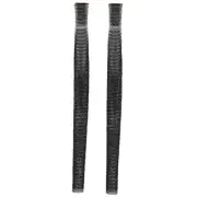 ™ Leg Pair Chainmail - Black/Silver Mild Steel Armor, 10/16 Ring Size, Leg Pr...