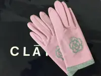 在飛比找Yahoo!奇摩拍賣優惠-CLATHAS日本小香奈兒品牌-粉紅色手套