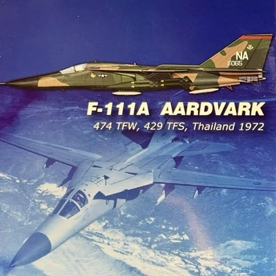 HA3001 Hobby Master 1/72 F-111 "Aardvark" TFW 429 TFS Thailand 1972 Vietnam War
