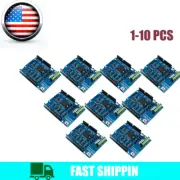1-10x L298P Shield R3 DC Motor Driver 2A H-Bridge 2 Way For Arduino UNO 2560 USA