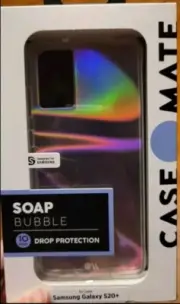Case-Mate Hybrid Clear Case Samsung Galaxy S20+ (Plus) Soap Bubble Iridescent