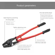 24" Hand Swager Swaging Crimping Tool for Wire Rope Cable Swage 1/16"- 3/16"