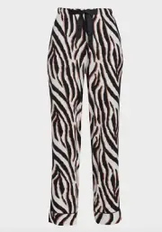 NEW PETER ALEXANDER ZEBRA STRIPE ANIMAL PRINT PJ PANTS SMALL RRP$79.95