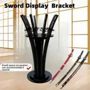 Sword Holder Stand 8-Tier Bottom Rotatable Katana Display For Sword Collector