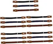 [WOFASHPURET] 5sets Toddler Boys and Girls Belts Elastic Waist Belts for Boys Girls Easy to Wear 3pcs*5