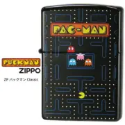 Pacman Namco Double Sided Zippo Oil Lighter MIB
