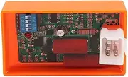 5 Pin Adjustable AC CDI Motorcycle Ignition Box for WAVE100 Racing YX140 YX160 C100 AT110 with DIP Switch, Dual Plug Cdi Fits Many 5 Stroke Models of Atvs, Dirt Bikes, Go Karts, Scooters, and Mopeds