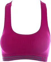 [Hiliby] Padded Sport Tank Bra Vest Tops Workout Fitness Yoga Stretch Seamless Women Women Padded Top