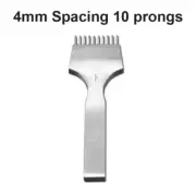Leather Craft Punches Tool Polished Pricking Irons round Hole Chisels 3/3.38/3.8