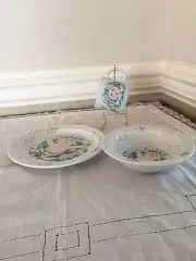 Cabbage Patch Kids 1984 Royal Worcester Fine Porcelain 3 piece setting