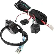 Motorcycle Indicators Turning For K&awasaki 22mm 7/8" 12V Universal Motorcycle Indicator Wiring Harness Swtich Indicators Turn Signal Light(Harness)
