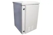 DYNAMIX 9RU Vented Outdoor Wall Mount Cabinet. (611x675x560mm). IP45 rated. Lock