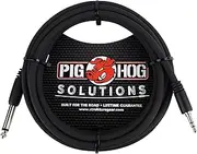 Pig Hog PX-35T4M 3.5mm TRS to 1/4" Mono Instrument Cable, 10 Feet
