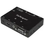 StarTech 2x1 VGA + HDMI to VGA Converter Switch w/ Priority Switching - VS221HD2VGA