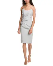 Rene Ruiz Drape Sheath Dress