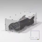 Display Case for LEGO® #76139 UCS Batmobile