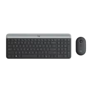 Logitech MK470 Slim Wireless Keyboard Mouse - Graphite