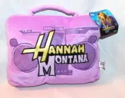NEW WITH TAG DISNEY MILEY CYRUS HANNAH MONTANA PLUSH RADIO 7" X 9"