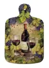 Keller Charles Cutting/Chopping Board - Vintage Wine Design - Measures 8½" x 10"