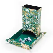 LPG Essentials Dice Tower with Mat Leather - Artist Series: Cara
