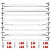 8 Set 170mm (6.69") Universal Light Fixture Mounting Bracket Kit with Screw