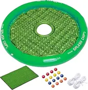 GoSports Splash Chip Floating Golf Game - Includes Chipping Target, 16 Foam Golf Balls, 1 Chipping Mat and Tethering Ropes