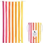 Beach Towel - Quick Dry, Sand Free - Compact, Lightweight - 100% Recycled - Incl