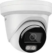 Ⲏikvision PoE IP Camera DS-2CD2387G2H-LIU 8MP Smart Hybrid Light Full Color Turret Security Camera, 130dB WDR, 24/7 Color Night Vision, Built-in Microphone, IP67, H.265+, 2.8mm Lens, 512GB SD Slot