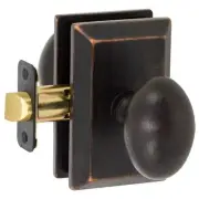 Delaney 682300S Aged Bronze Privacy Knobset – Brand New / Sealed Knob Set
