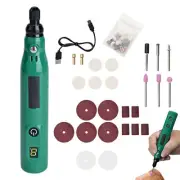 USB Cordless Electric Mini Drill Grinder Polishing Engraving Pen Rotary Tool Kit