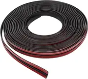 CLISPEED T Shaped Thick Rubber Weather Stripping Seal Strip for Windshield Rear Tailgate and Sunroof Self Adhesive Car Window Seal for Easy Installation
