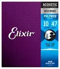 Elixir Extra Light Acoustic 80/20 Bronze Strings w/ POLYWEB