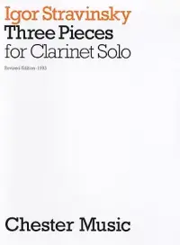 在飛比找博客來優惠-Three Pieces for Clarinet Solo