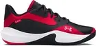 Under Armour Unisex UA Lockdown 7 Low Basketball Shoes Red/Black/White - 3027646