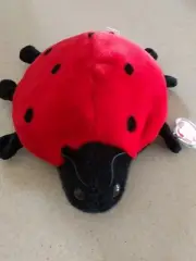 Ty Beanie Buddies LUCKY Lady Bug Buddy RETIRED w/ Tags 10 inch