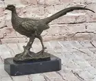 Art Deco Hand Made by Lost Wax Method Bronze Pheasant Sculpture Figurine Sale