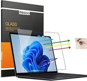 MEGOO Tempered Glass Screen Protector for Microsoft Surface Laptop 6/5/4/3/2/1 13.5 Inch, Anti-Blue Light, Easy Installation, Friendly Touching