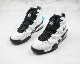 NIKE AIR MAX2 UPTEMPO 94 百搭 皮蓬 白黑色 休閒 運動 籃球鞋 922934 102 男鞋